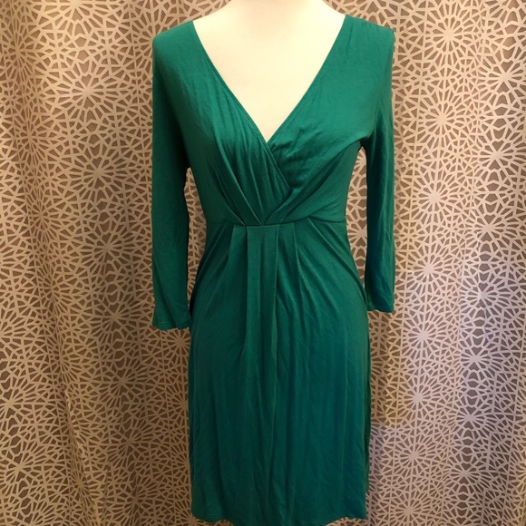 Old Navy Dresses & Skirts - Old Navy Green Long Sleeve Wrap Dress Size Small
